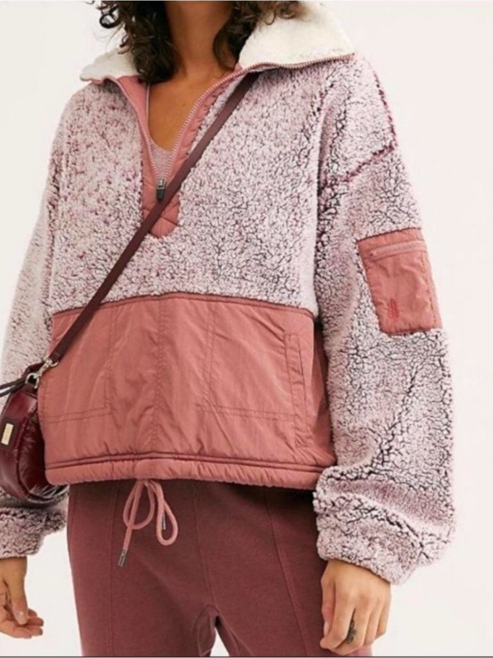 Free People Movement BFF Fleece Pullover
Size XS